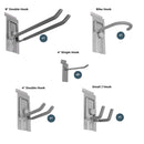 CrownWall 6" Starter Bundle (4x4 ft) with 10-Piece Hook Kit
